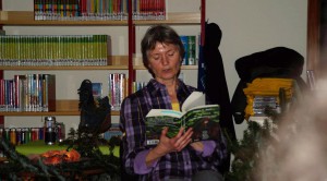 Am 12 November hat die Autorin Emma G. Horn in Stammheim aus ihrem Buch "Dyluna und die versteinerte Seele" vorgelesen.